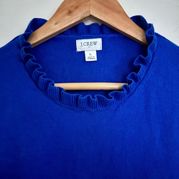 J. Crew Ruffle Neck Sweater - Picture 2 of 10